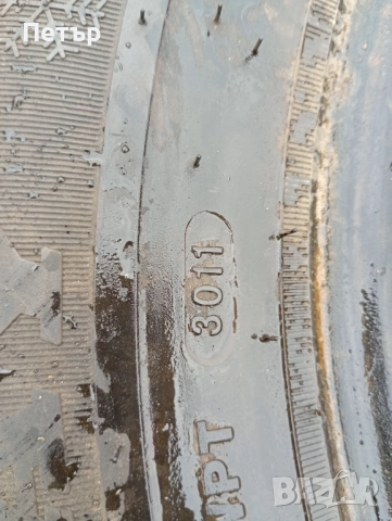 2 броя зимни гуми 205/65/16C Dot3011 Цената е за двете, снимка 4 - Гуми и джанти - 52057622