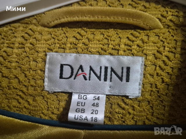 Дамско сако на Danini , снимка 3 - Сака - 53136252