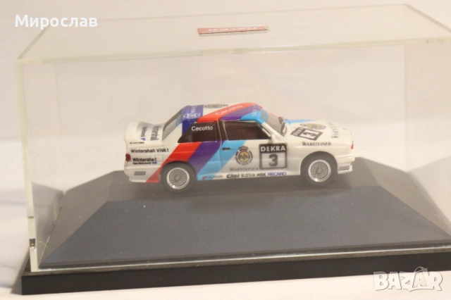 HERPA H0 1/87 BMW M3 KОЛИЧКА РАЛИ МОДЕЛ, снимка 4 - Колекции - 53576576