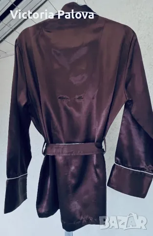 Атлазена пижама SKIN TO SKIN шоколад Германия, снимка 6 - Пижами - 48470104