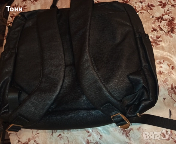 Нова Кожена Голяма Дамска Раница , снимка 6 - Раници - 52418742