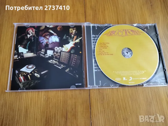 BOSTON - BOSTON 10 оригинален диск, снимка 2 - CD дискове - 55879321