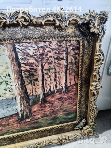 АВТОРСКА КАРТИНА МАСЛЕНИ БОИ ВЪРХУ ПЛАТНО , снимка 3 - Картини - 53117891