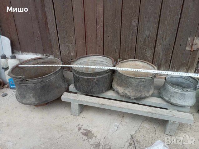 Продавам стари медни котли, снимка 1
