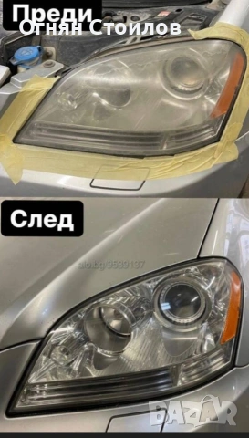 Полиране на фарове Перник , снимка 6 - Аксесоари и консумативи - 53664236