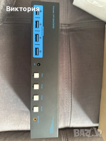 VPFET VP-SW345 KVM Switch 4x3 | HDMI 2.1 + DisplayPort 1.4 | Чисто нов, снимка 2 - Суичове - 56258632