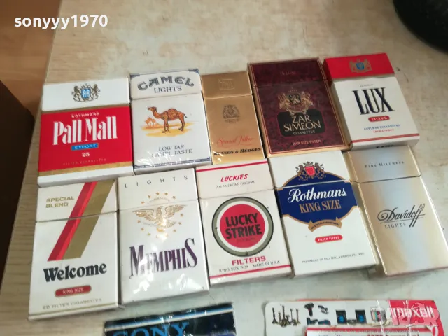 LUCKY STRIKE PALL MALL И ДР КУТИИ ЗА КОЛЕКЦИЯ 2511241541, снимка 5 - Колекции - 48100854