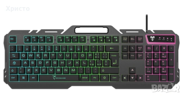 НОВО!!! Гейминг клавиатура Techmade (LIV. I)  