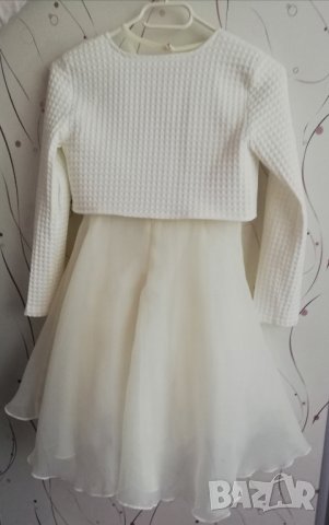 Рокля с болеро, снимка 3 - Детски рокли и поли - 35709846