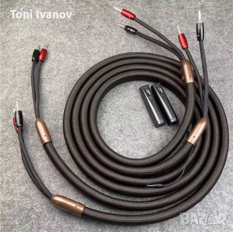 Продавам Audioquest OAK BiWire Banana plug 2.5м. кабели за ОТ, снимка 8 - Други - 52686450