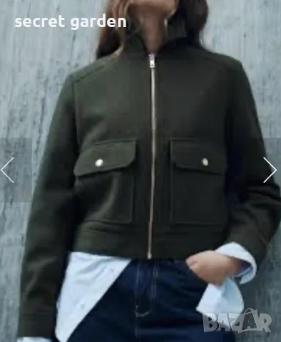 Дамско късо палто Zara размер хс