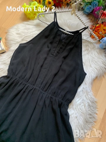 Черна рокля Н&М, снимка 2 - Рокли - 50867587
