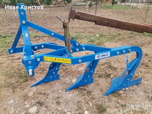 Плуг UNLU НОВ 3x(8номер)23, 25-2400 лв. за малък тракто от 35 до 55 кс., снимка 2 - Селскостопанска техника - 50940251
