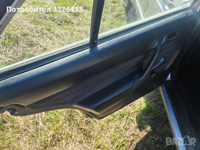 Перфектен черен салон за Мерцедес 190 , снимка 5 - Автомобили и джипове - 53665078