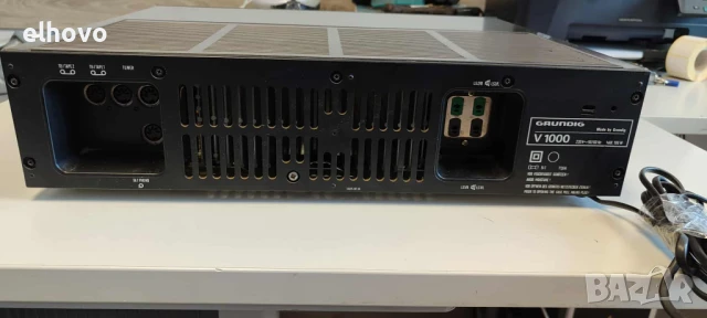 Стерео усилвател Grundig V 1000, снимка 6 - Ресийвъри, усилватели, смесителни пултове - 51336759