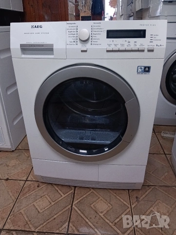 Сушилня с термопомпа АЕГ Aeg Protex Plus A+++ 8кг 2 години гаранция , снимка 10 - Сушилни - 53641108