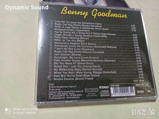 СД- Колекция BENNY GOODMAN, снимка 16 - CD дискове - 36093992