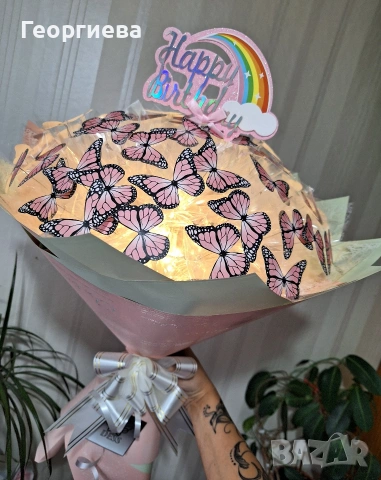 🎁 Stich/Светещи букети – създадени да носят радост и усмивки! 🎂🌈, снимка 10 - Подаръци за рожден ден - 53070878