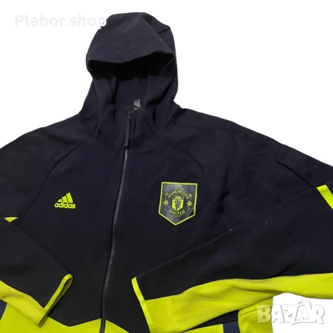 Мъжко горнище Adidas x Manchester United Anthem, размер XXL, снимка 2 - Спортни дрехи, екипи - 52297118