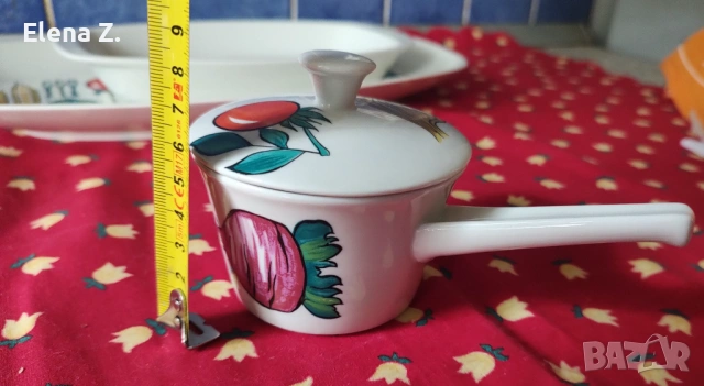 Винтидж керамични съдове Villeroy & Boch Made in Luxemberg Primabella, снимка 11 - Декорация за дома - 53367995