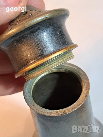 стара посребрена солница 32/3, снимка 5 - Антикварни и старинни предмети - 53123689