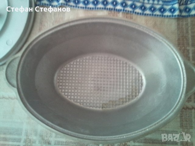 Алуминиева тенджера овална, снимка 1