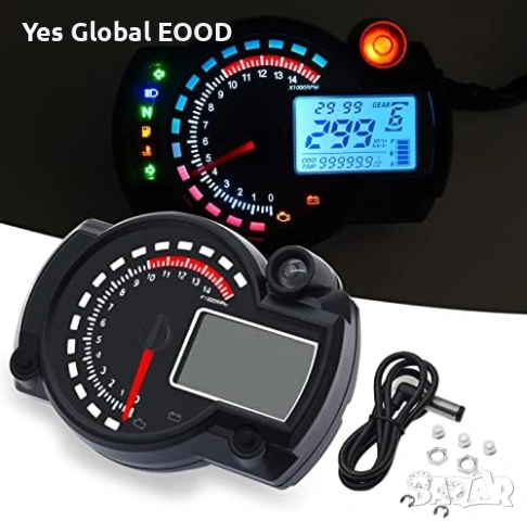 Geloo RX2N дигитален километраж 14000RPM 299KM/H, снимка 8 - Аксесоари и консумативи - 53615320