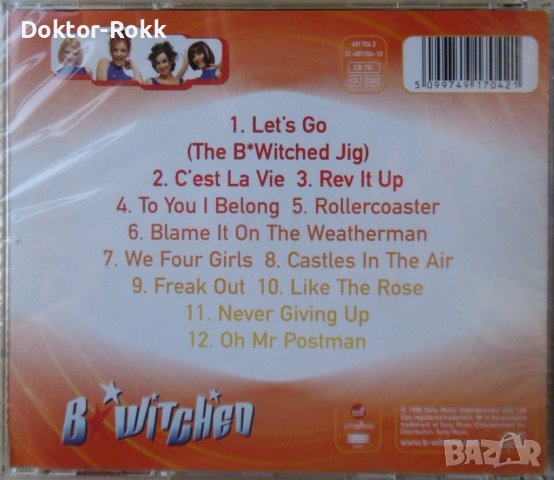 B*Witched – B*Witched (1998, CD), снимка 2 - CD дискове - 40002564