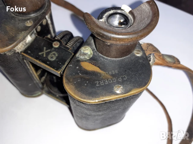 Уникат Антика - Бинокъл Германия -C.P. Goerz Berlin - 19 век, снимка 4 - Антикварни и старинни предмети - 50836660