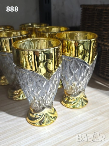 сервиз чаши с кана, снимка 3 - Чаши - 47906462