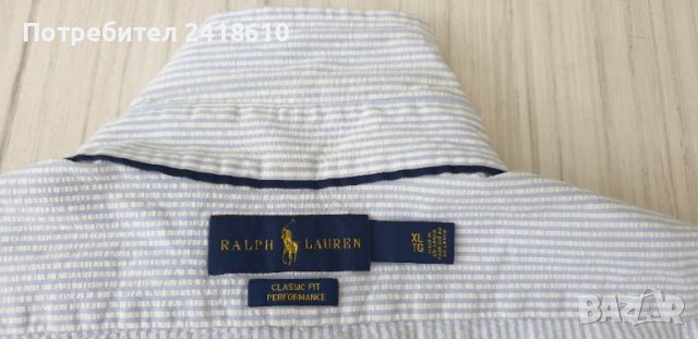 POLO Ralph Lauren Cotton Classic Fit Performance Mens Size XL  ОРИГИНАЛНА Риза!, снимка 12 - Ризи - 51216804