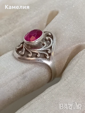 Руско сребро , снимка 9 - Пръстени - 51317226
