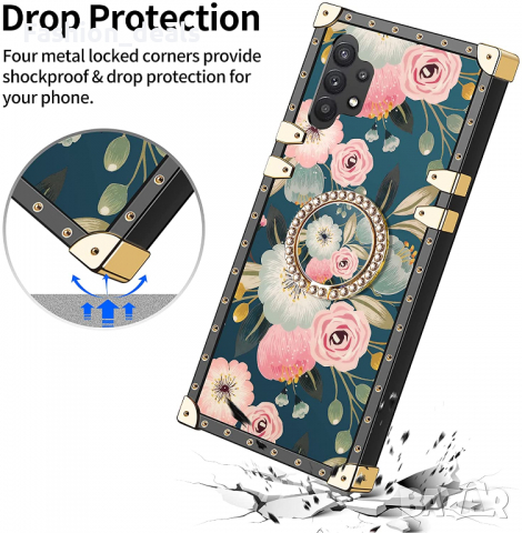 Нов удобен калъф / кейс за Samsung Galaxy A32 със стойка Държач Самсунг, снимка 6 - Калъфи, кейсове - 36300588