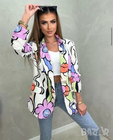 дамски сака с интересни десени , снимка 7 - Сака - 50871329