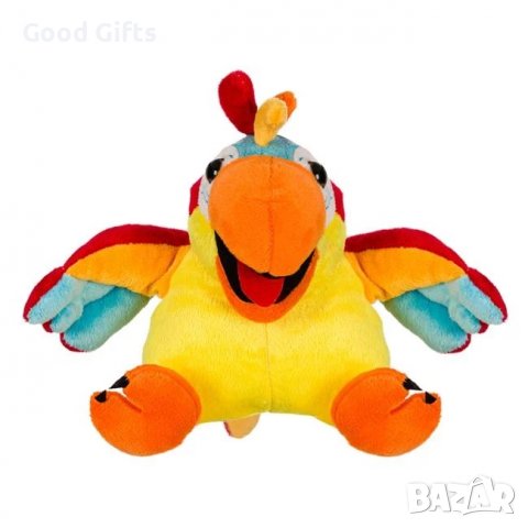 Говорещ DJ папагал , повтаря това, което казвате вие, снимка 3 - Плюшени играчки - 39176324