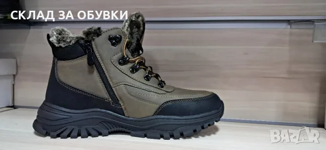  МЪЖКИ БОТИ КОД-043157, снимка 2 - Мъжки боти - 48211563