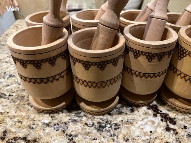 Дървени Чутури Хаванчета, снимка 3 - Сервизи - 39030528