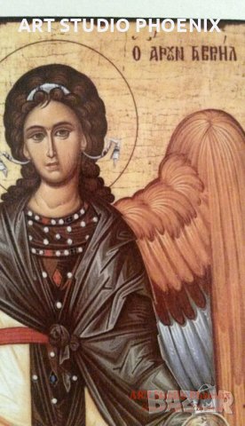 Икона на Свети Архангел Гавраил icona Sveti Arhangel Gavrail, снимка 2 - Картини - 13472816