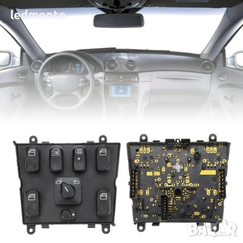 Копчета бутони блок конзола за ел стъкла Mercedes Ml w163 Мерцедес 163 мл Мерцедес, снимка 4 - Части - 44391479