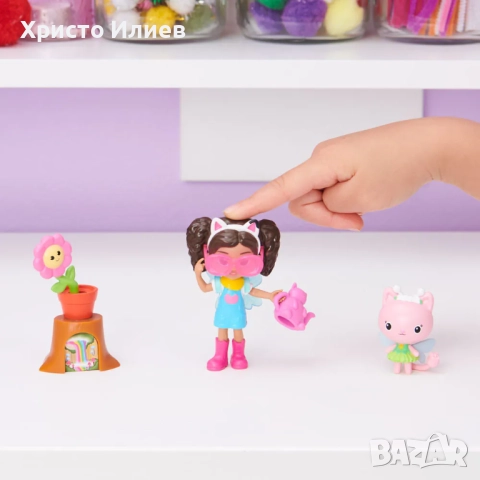 Къщата на Габи Gabbys Dollhouse - Градинско парти Игрален комплект, снимка 3 - Кукли - 52680104