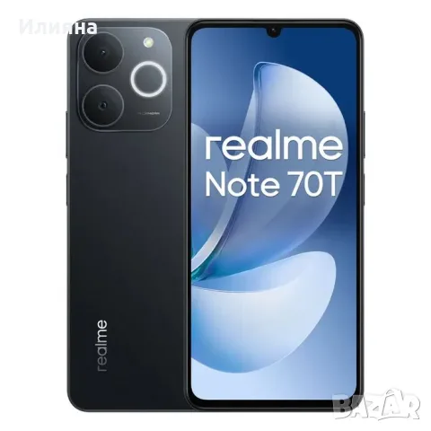 Телефон Realme Note 70T, 4GB RAM, 128GB, Black