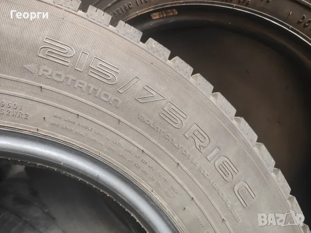 2бр.зимни гуми 215/75/16C Nokian, снимка 7 - Гуми и джанти - 55824756