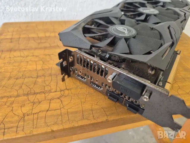 Видео карта ASUS RX580 8GB, снимка 3 - Видеокарти - 48940949