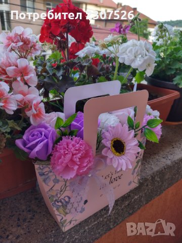 Сапунени цветя, снимка 2 - Други - 40823824