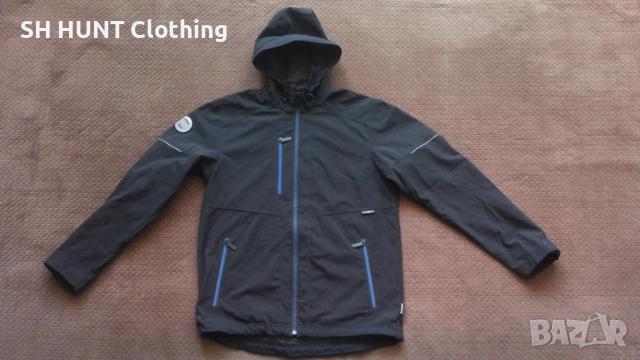 BJORNKLADER 941-0 Nordic Softshell Svart Stretch Work Jacket 48-50 / M работно еластично яке W4-119