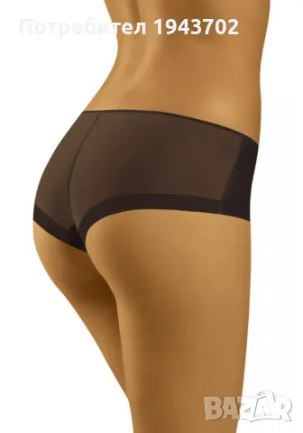 Бикини с тюл в черен цвят EVITA