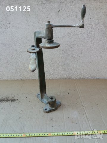 стара машинка за затваряне на шишета за лимонада, снимка 2 - Антикварни и старинни предмети - 36004528