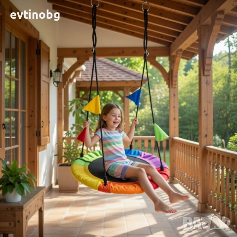 Люлка "Щъркелово гнездо" — здрава, удобна и подходяща за деца и възрастни до 150 кг