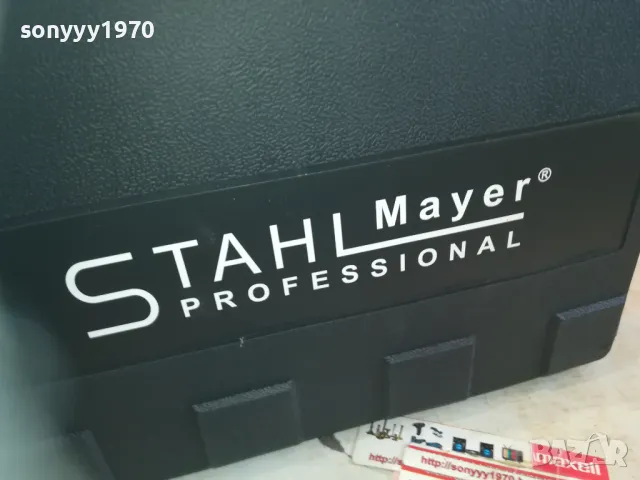 STAHL MAYER LI-ION ВИНТОВЕРТ КОМПЛЕКТ 3110240750, снимка 5 - Куфари с инструменти - 47782303
