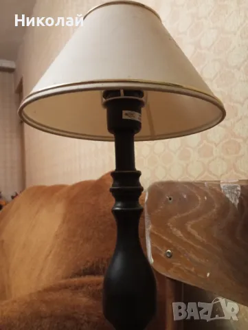 Голяма ретро метална нощна лампа, снимка 2 - Антикварни и старинни предмети - 50415284